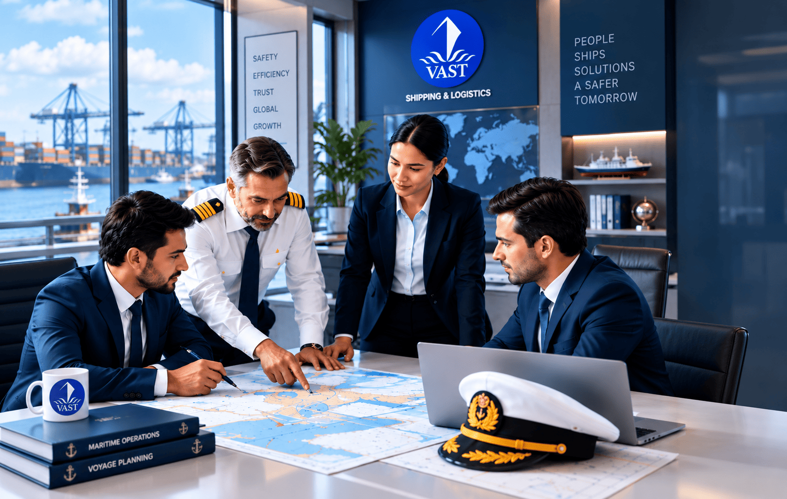 Container port operations